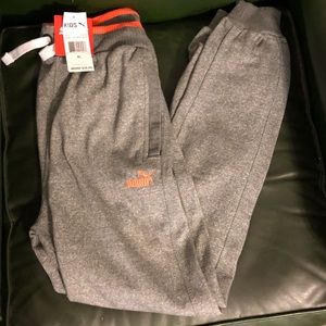 Boys Puma joggers, XL NWT